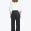 Space Mid Rise Relaxed Straight Jeans – Blue Rinse – Dark Blue
