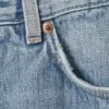 Space Mid Rise Relaxed Straight Jeans – Blue Stream – Medium Blue