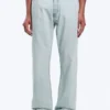 Space Mid Rise Relaxed Straight Jeans – Ghost Blue – Light Blue