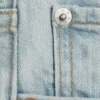 Space Mid Rise Relaxed Straight Jeans – Ghost Blue – Light Blue