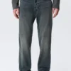 Space Mid Rise Relaxed Straight Jeans – Kourtney Blue – Dark Blue
