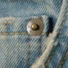 Space Relaxed Mid-Thigh Denim Shorts – Port Blue – Light Blue