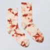 Sport Tie-Dye Socks – Rust Tie Dye