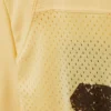 Sporty Mini T-Shirt Dress – Light Yellow & Brown