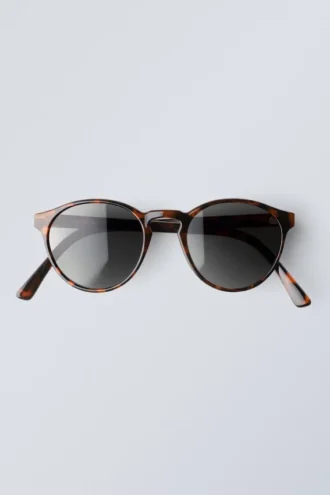 Spy Round Sunglasses – Tortoise