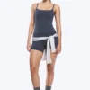 Strap Sports Top – Navy Blue