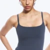 Strap Sports Top – Navy Blue