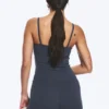 Strap Sports Top – Navy Blue