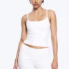 Strap Sports Top – Off-White