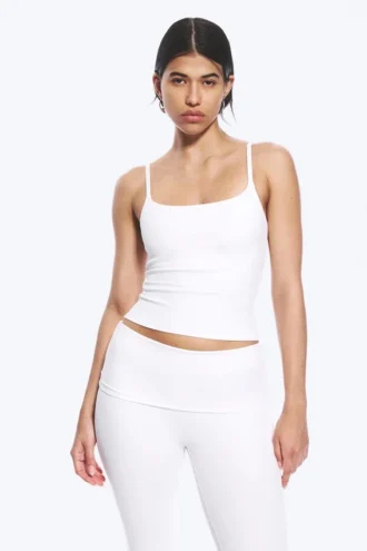 Strap Sports Top – Off-White