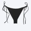 Strappy Bikini Bottoms – Black