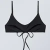 Strappy Bikini Top – Black