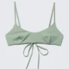 Strappy Bikini Top – Light Green