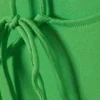 Strappy Boat-Neck Jersey Tank Top – Bright Green