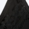 Strappy Laced Camisole – Black