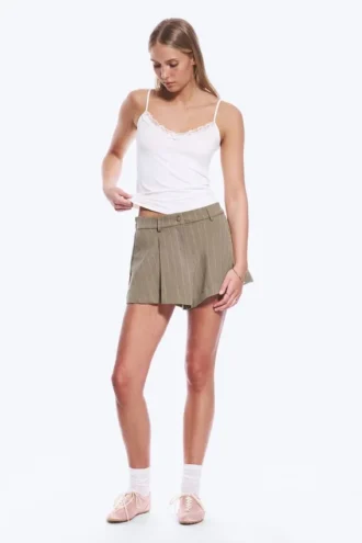 Strappy Laced Camisole – Off-White