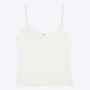 Strappy Laced Camisole – Off-White
