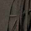 Strappy Mini Wrap Skirt – Dark Mole