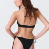 Strappy Tie Bikini Bottoms – Black