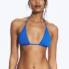 Strappy Triangle Bikini Top – Bright Blue