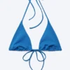 Strappy Triangle Bikini Top – Bright Blue