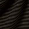 Striped Draped Hooded Top – Striped Dark Khaki Green