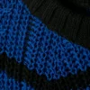 Striped Knitted Raglan-Sleeved Sweater – Striped Blue
