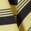 Striped Relaxed Fit Polo Shirt – Yellow & Black Stripes
