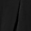 Structured Mini T-Shirt Dress – Black