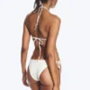 Structured Strappy Tie Bikini Bottoms – Light Beige