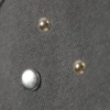 Studded Cotton Singlet – Dark Grey