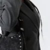 Studded Shoulder Bag – Black