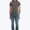 Sunday Mid Rise Slim Tapered Jeans – Thunder Blue – Medium Blue