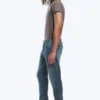 Sunday Mid Rise Slim Tapered Jeans – Thunder Blue – Medium Blue