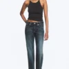 Tension Mid Rise Slim Bootcut Jeans – Deep Sea Blue – Dark Blue