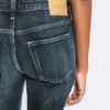 Tension Mid Rise Slim Bootcut Jeans – Deep Sea Blue – Dark Blue