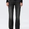 Tension Mid Rise Slim Bootcut Jeans – Paloma Black – Black