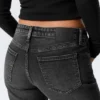 Tension Mid Rise Slim Bootcut Jeans – Paloma Black – Black