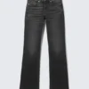 Tension Mid Rise Slim Bootcut Jeans – Paloma Black – Black