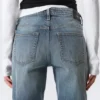 Tension Mid Rise Slim Bootcut Jeans – Thunder Blue – Dark Blue