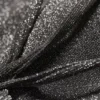Tie-Back Glitter Bikini Top – Grey – Glitter