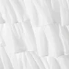 Tiered Frilled Maxi Skirt – White