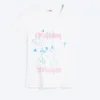 Tight Graphic Mini T-Shirt – White – White Bunny