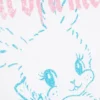 Tight Graphic Mini T-Shirt – White – White Bunny
