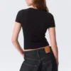 Tight Mini T-Shirt – Black