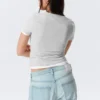 Tight Mini T-Shirt – Grey Melange