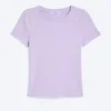 Tight Mini T-Shirt – Light Lilac