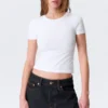 Tight Mini T-Shirt – White
