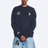 Toffs Boxy Football Sweatshirt – Dark Blue