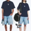 Toffs Loose Boxy Football T-Shirt – Dark Blue